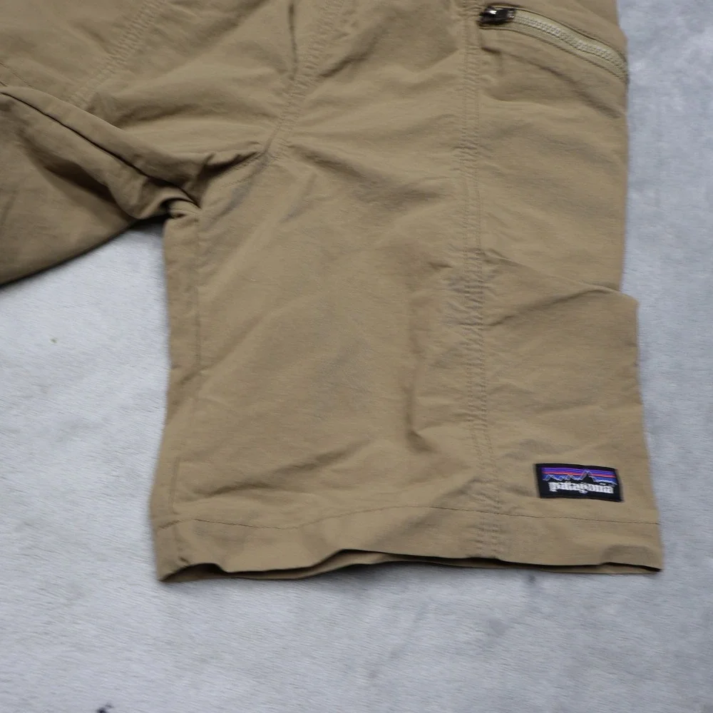 Patagonia Swim Shorts Boys Small Brown Elastic Waist Quick Dry Outdoor Everyday